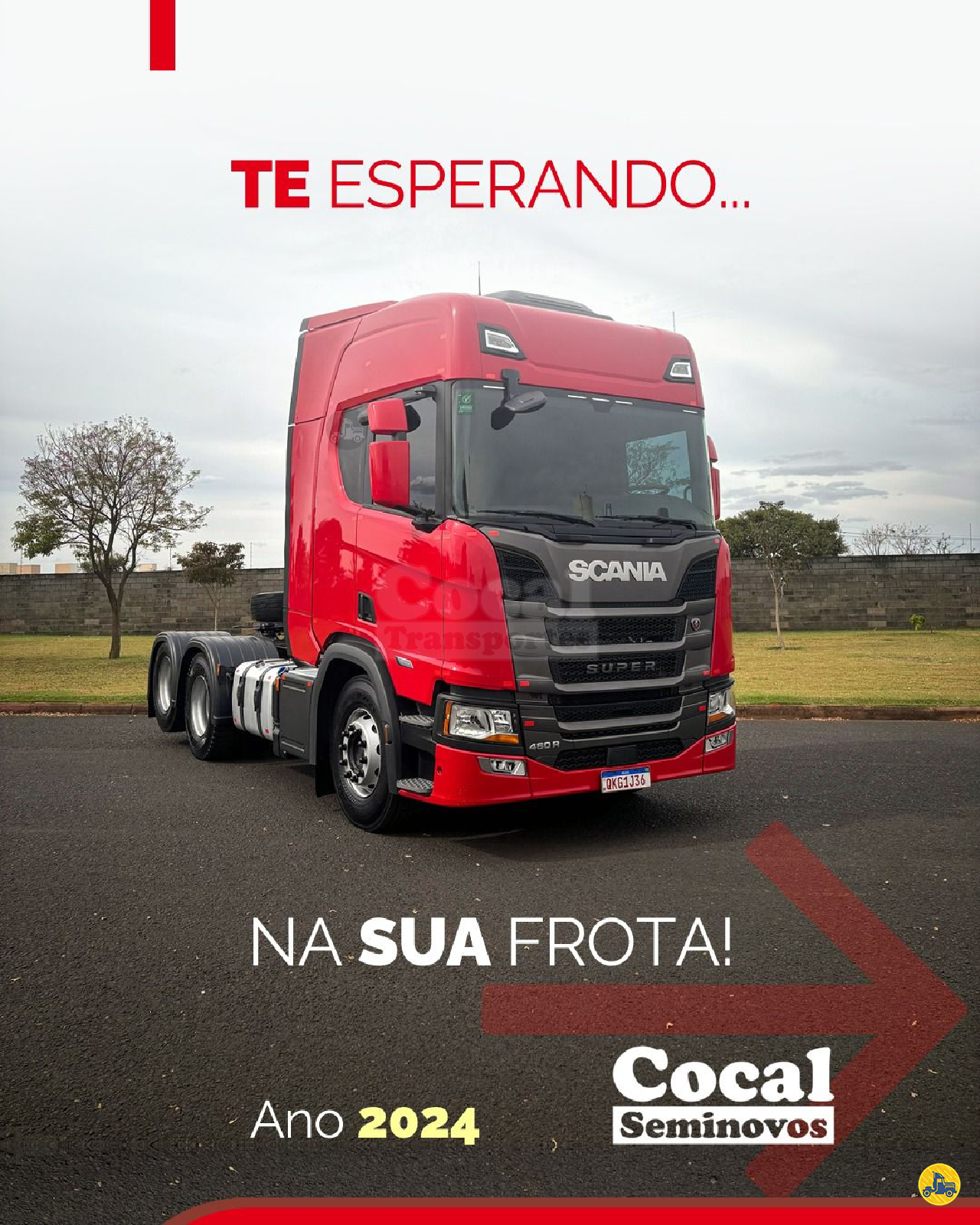 CAMINHAO SCANIA SCANIA R460 Cavalo Mecânico Cavalo 6x2 Cocal Semi Novos UBERLANDIA MINAS GERAIS MG
